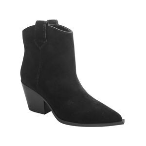 KENNETH COLE NEW YORK Womens Black Pull Tabs Kara Leather Western Boot 7 M